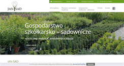Desktop Screenshot of jansad.pl